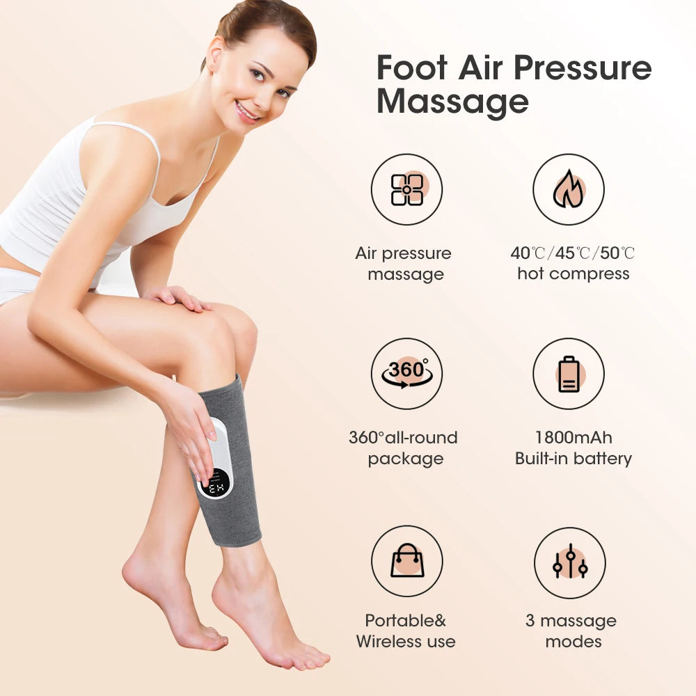 Theracore™ Heated Calf & Leg Massager